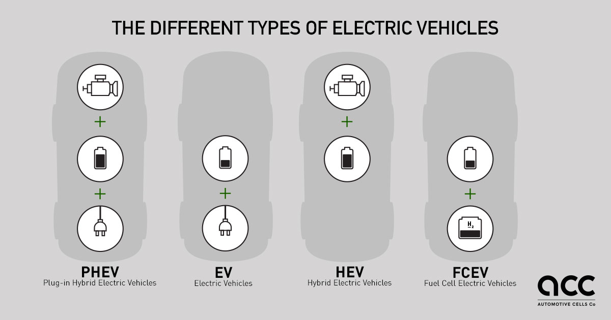 EV, BEVs, PHEVs, HEVs: what is the difference?