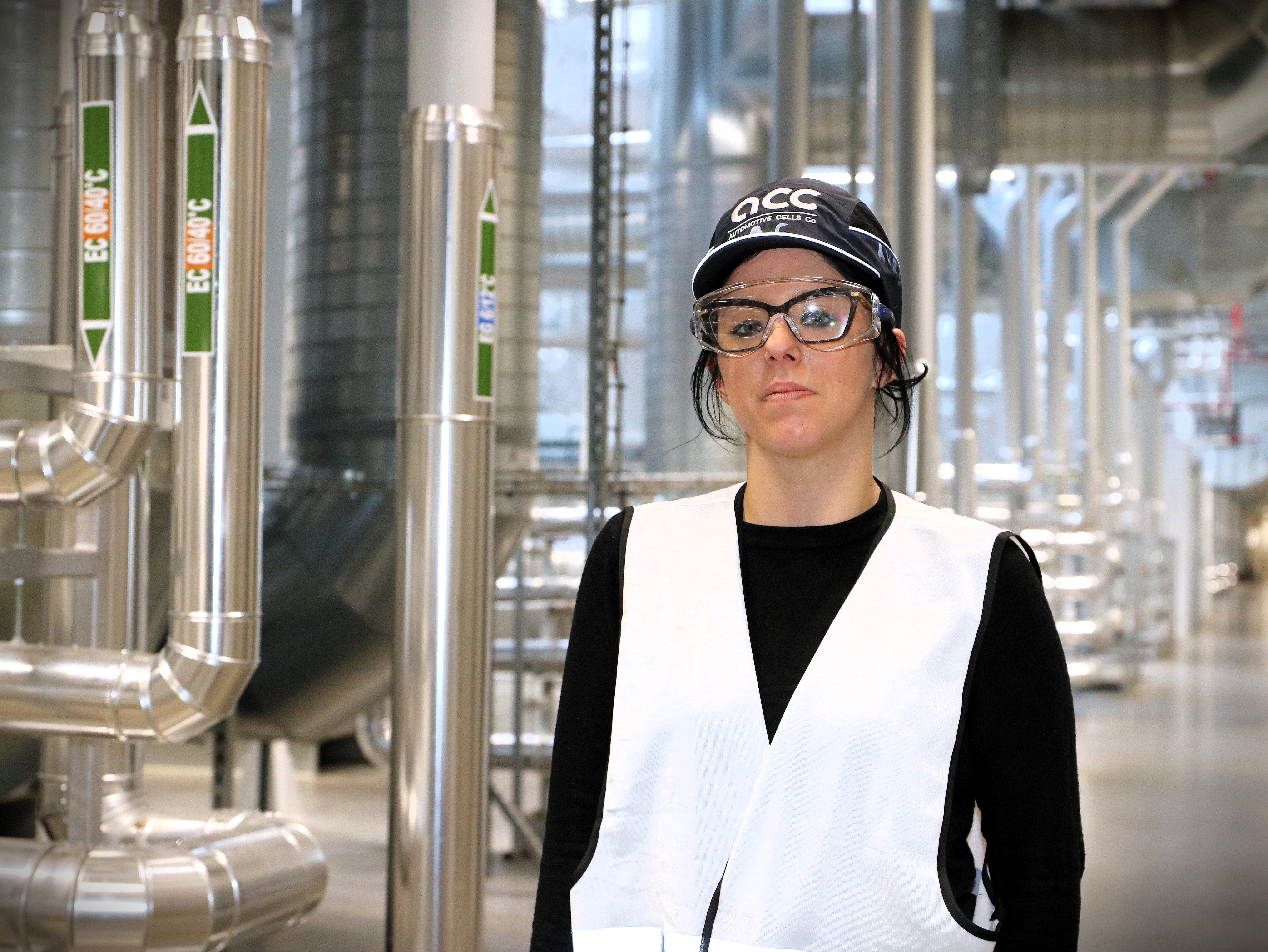Aurore Cuvelier se projette dans l'industrie après quinze ans dans un tout autre métier.