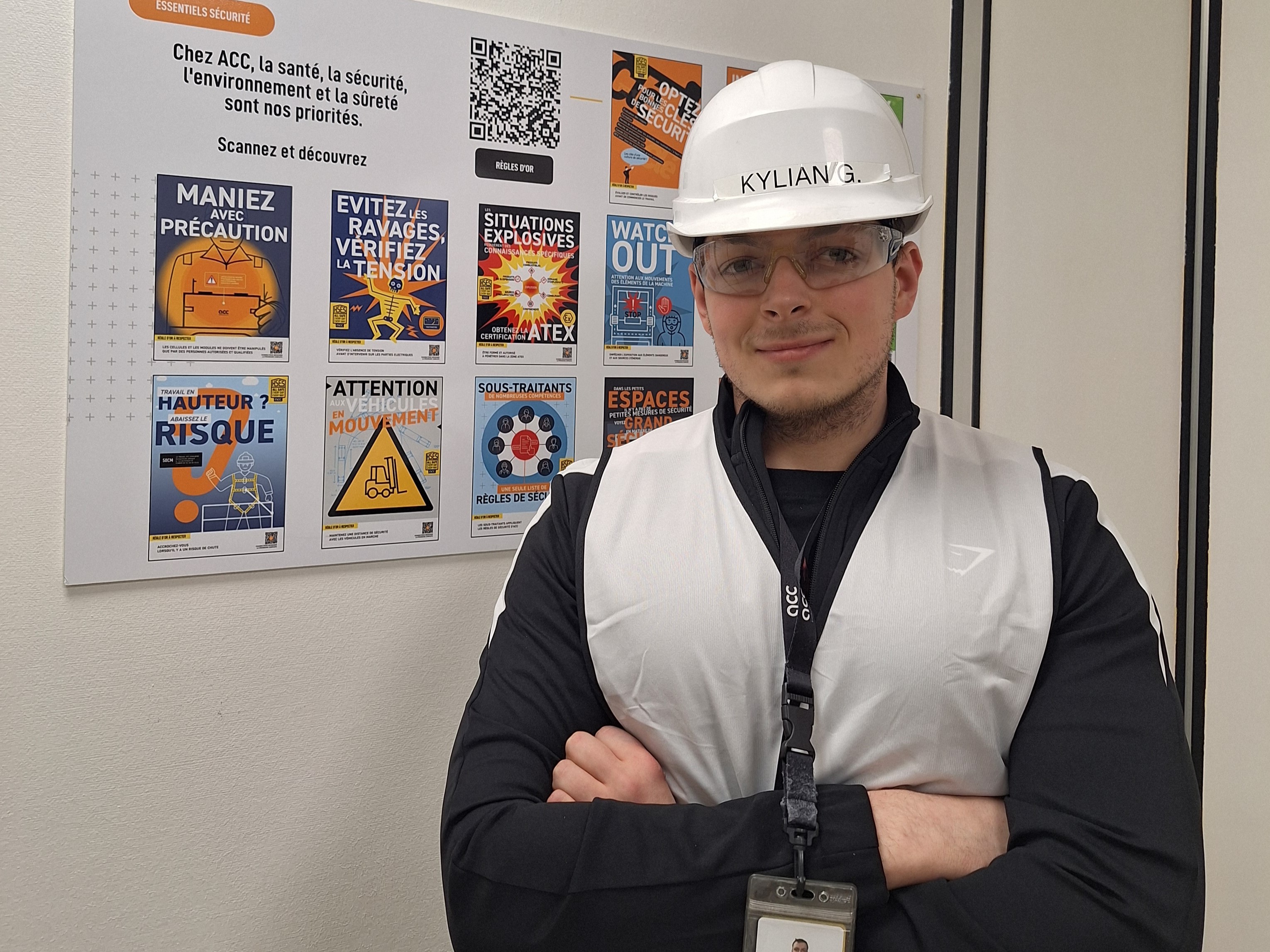 Kylian est un ingénieur diplômé au CESI à Arras.