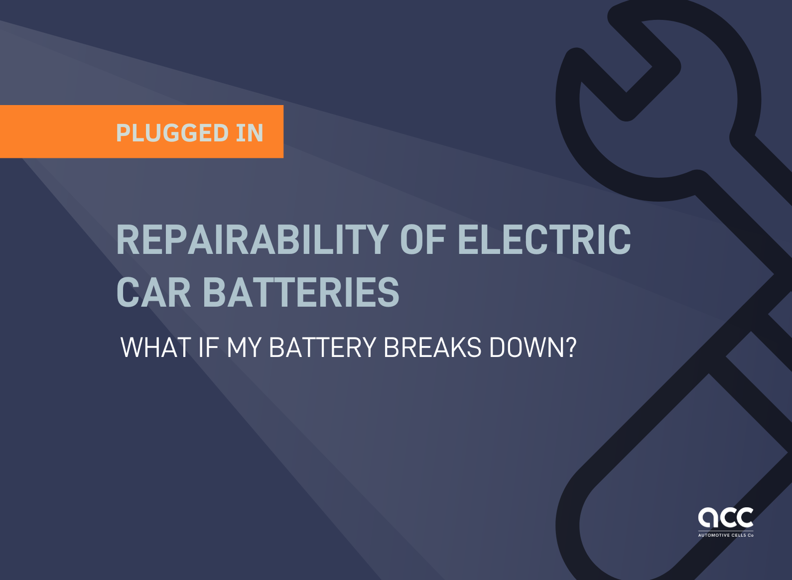 Repairability of electric car batteries