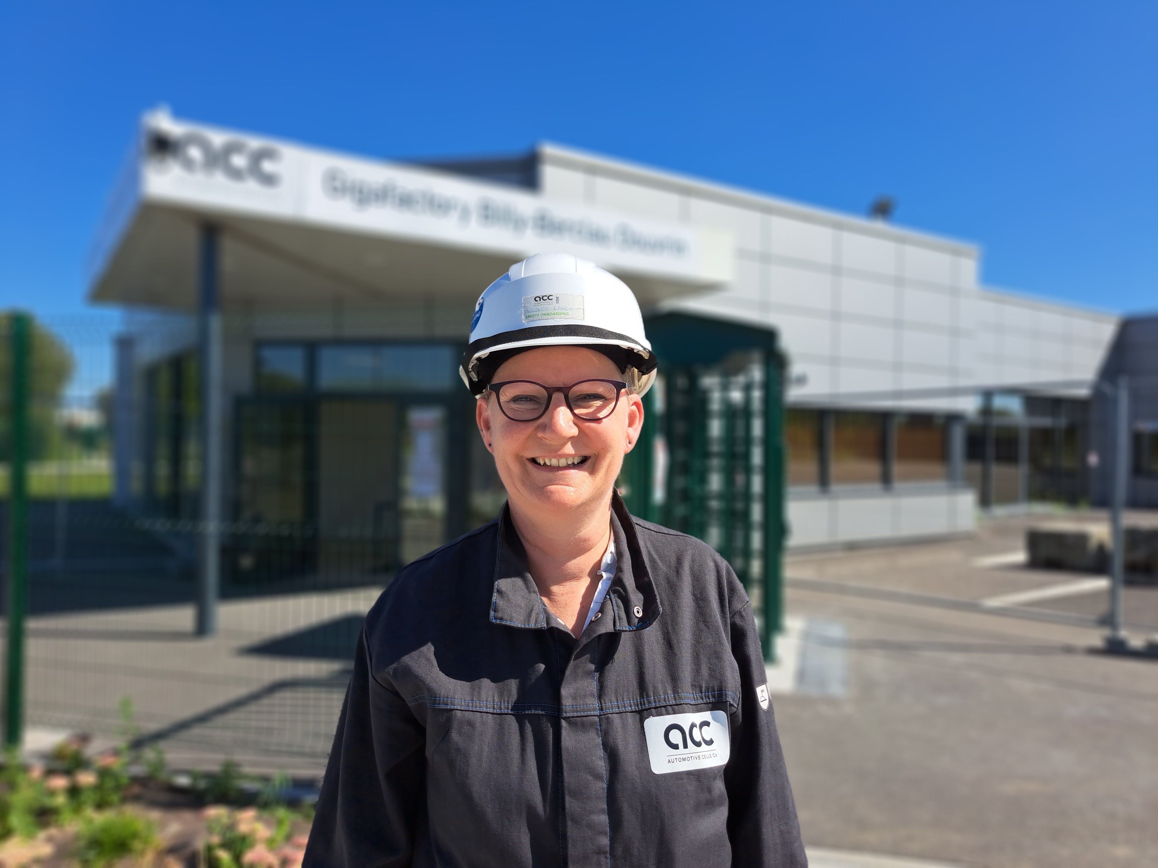 Laurine Boudier travaille au Mixing, à la Gigafactory ACC de Billy-Berclau Douvrin.