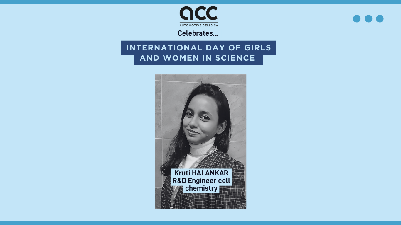 Kruti HALANKAR R&amp;D Engineer cell chemistry