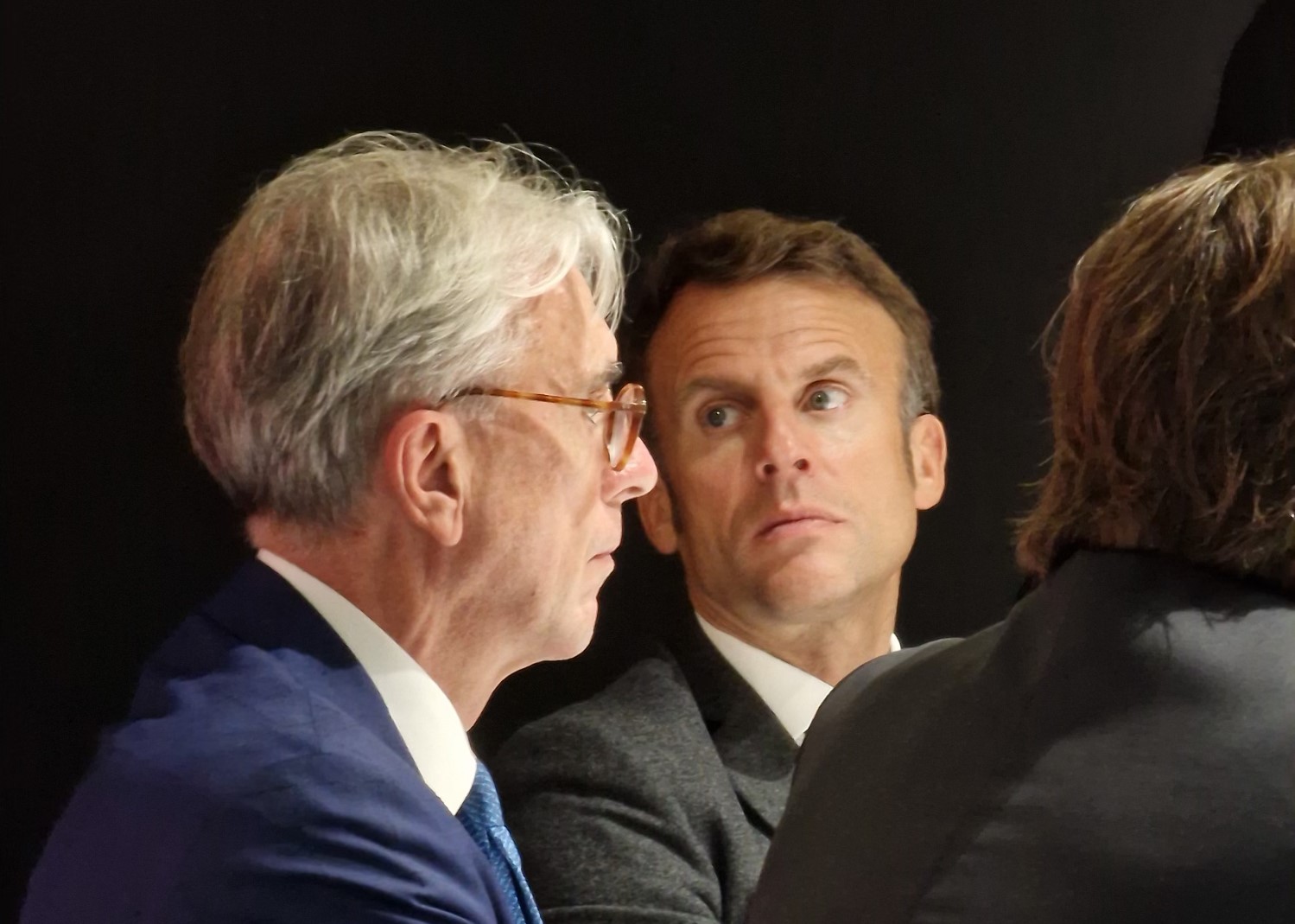 Dejeuner Yann Vincent Macron