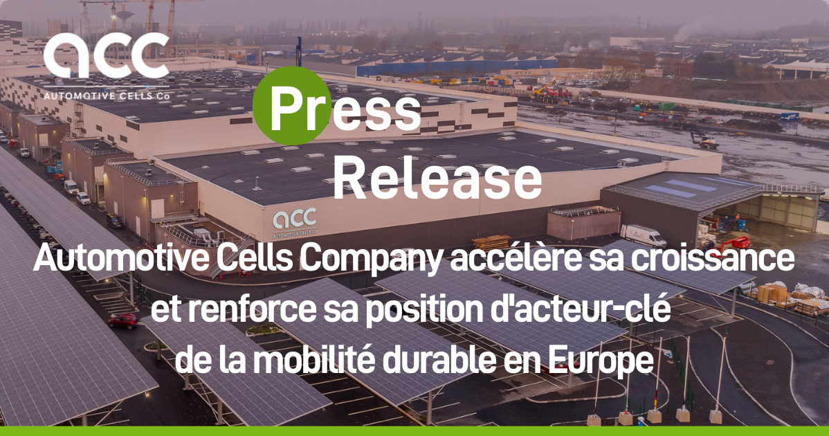 Automotive Cells Company accelera la sua crescita e rafforza il suo ruolo di protagonista europeo della mobilità sostenibile Automotive Cells Company accelera la sua crescita e rafforza il suo ruolo di protagonista europeo della mobilità sostenibile