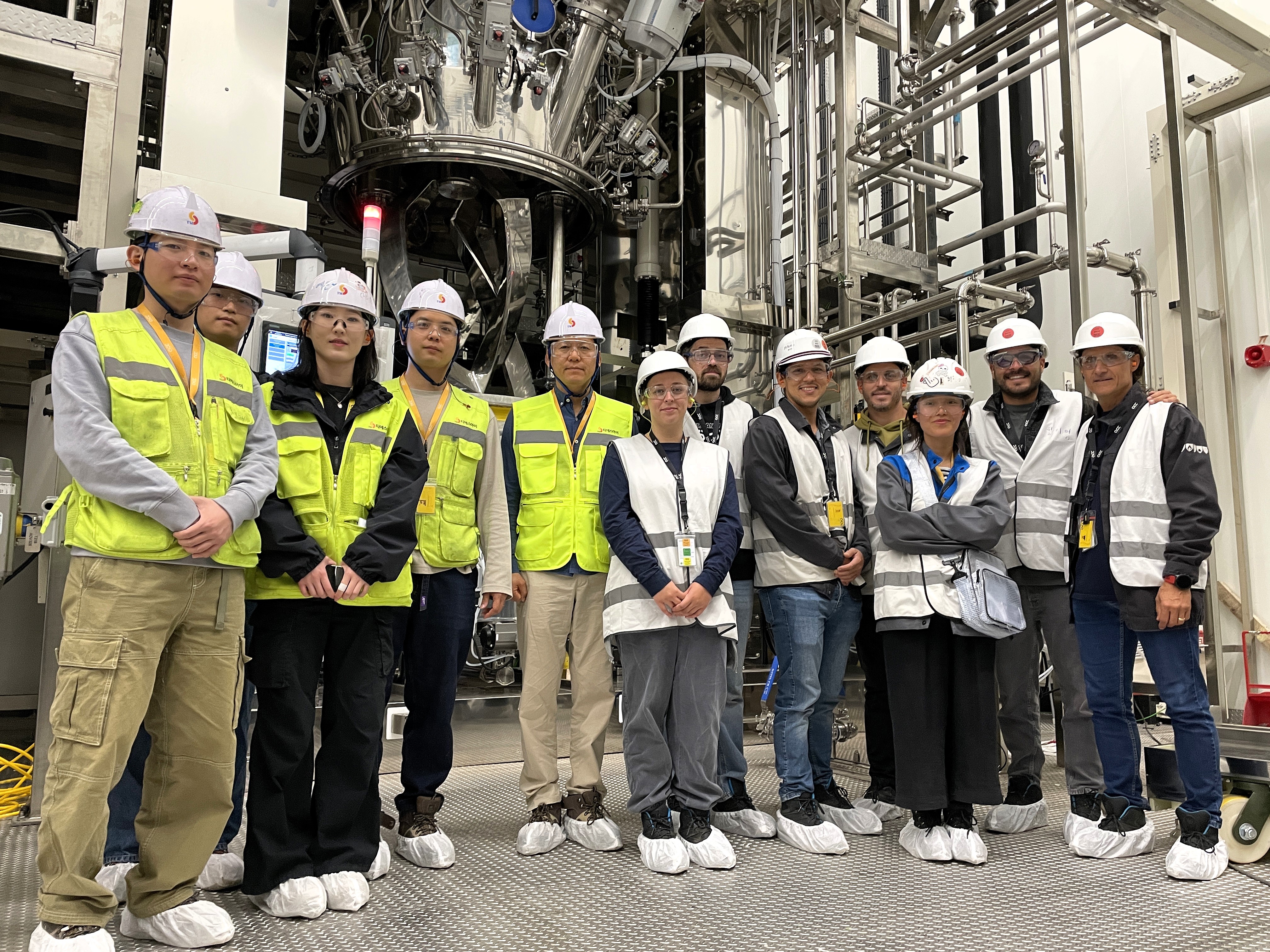 Le premier test de rotation de pales de mixeur à BBD2 a été concluant.