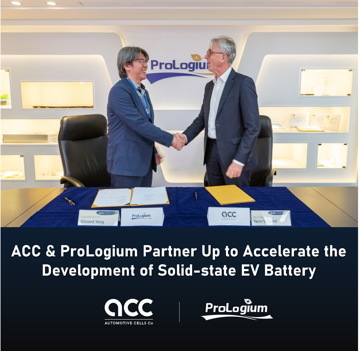 ACC &amp; ProLogium Partner up to Accelerate the Development of  Solid-State EV Battery 