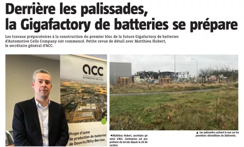 La Gigafactory de batteries ACC se prépare_LaVoixDuNord