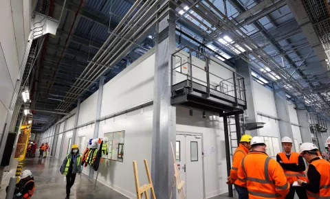Dans les coulisses de la construction de la première Gigafactory ACC en France, à Billy-Berclau
