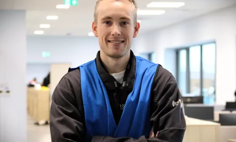 Portrait of Marc Duquesnoy, data process owner at ACC