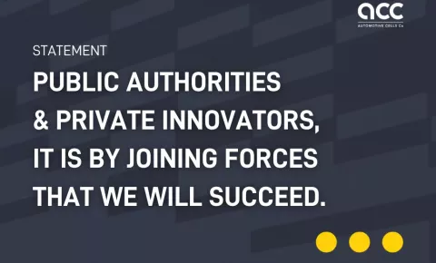 Titre communiqué - C’est ensemble, puissance publique et innovateurs privés que nous réussirons.