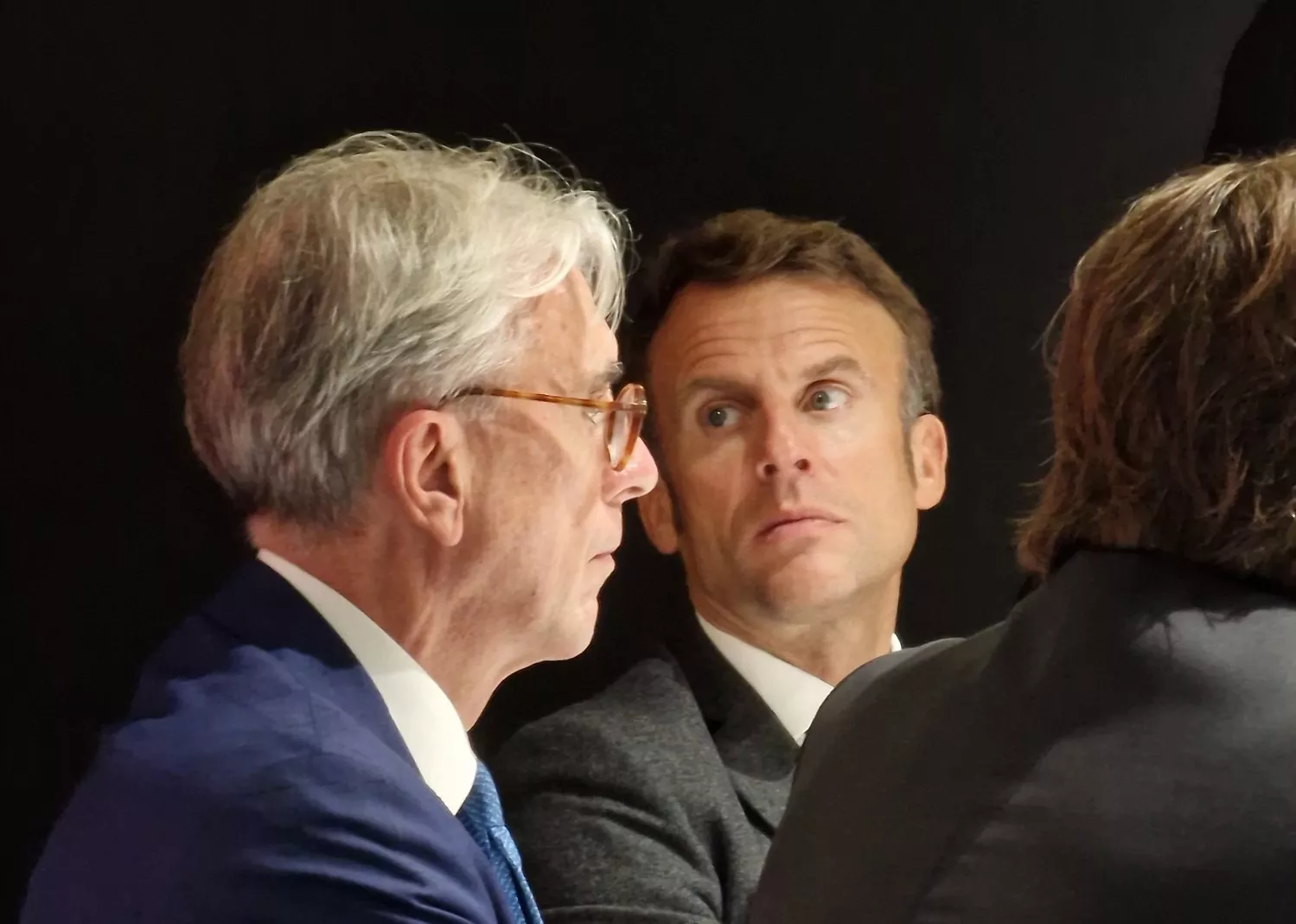 Dejeuner Yann Vincent Macron