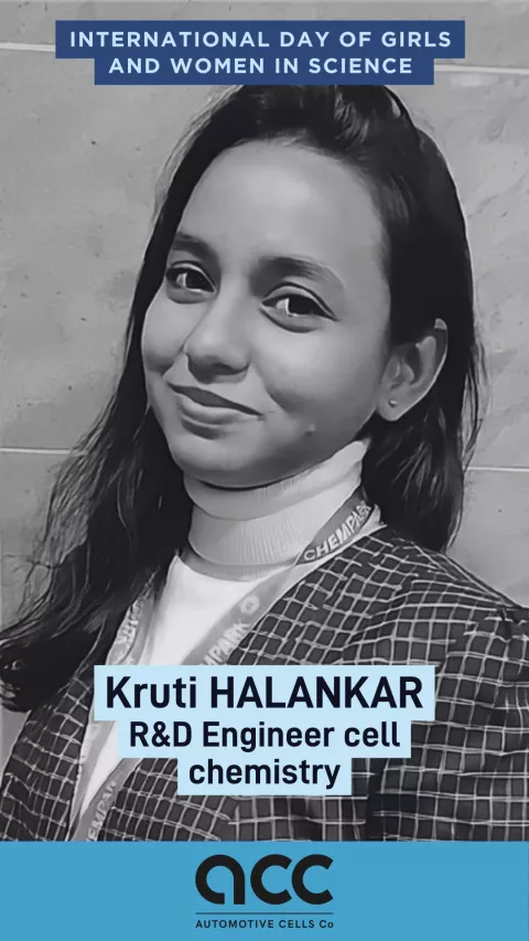 Kruti HALANKAR R&D Engineer cell chemistry