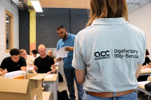 C'est parti pour une année de formation en alternance.