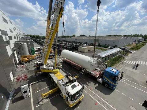 L'installation va être remontée dans la région lyonnaise.