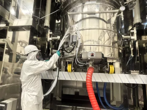 Les équipes ont suivi à la lettre la séquence de production.