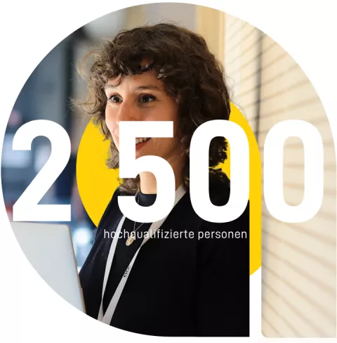2500 highly skilled people DE