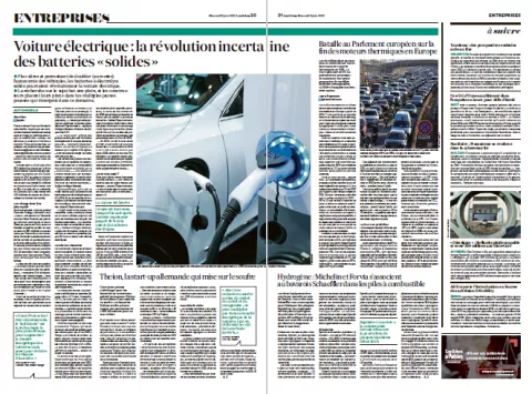 Voiture électrique : la révolution incertaine des batteries « solides » Voiture électrique : la révolution incertaine des batteries « solides »