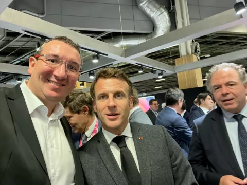 Dejeuner Yann Vincent Macron 5