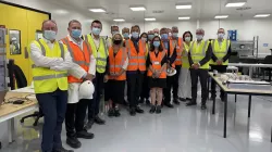 ACC welcome Saft’s management team for a tour of ACC’s R&D center