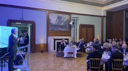 Yann Vincent presenting ACC's project during the first European Competitiveness Council