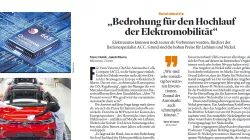 A threat to the rise of electromobility - Yann Vincent - ACC - Handelsblatt