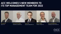 ACC welcome 5 new members to its top management team for 2022.