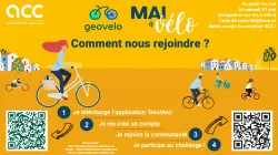 L'opération Mai à vélo fait l'objet d'un challenge chez ACC.