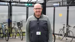Ludovic parcourt environ 12 000 km par an à vélo.