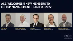 ACC welcome 5 new members to its top management team for 2022.