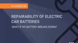Repairability of electric car batteries