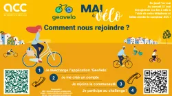 L'opération Mai à vélo fait l'objet d'un challenge chez ACC.