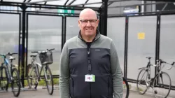 Ludovic parcourt environ 12 000 km par an à vélo.