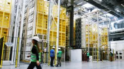 Photo of the inside of the ACC Billy-Berclau Gigafactory