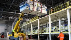 Chaque jour de séchage pèse 9 tonnes. Il en faut 24 pour équiper une ligne de coating.