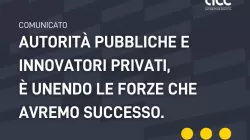 Titolo del comunicato - Autorità pubbliche e innovatori privati,  è unendo le forze che avremo successo.